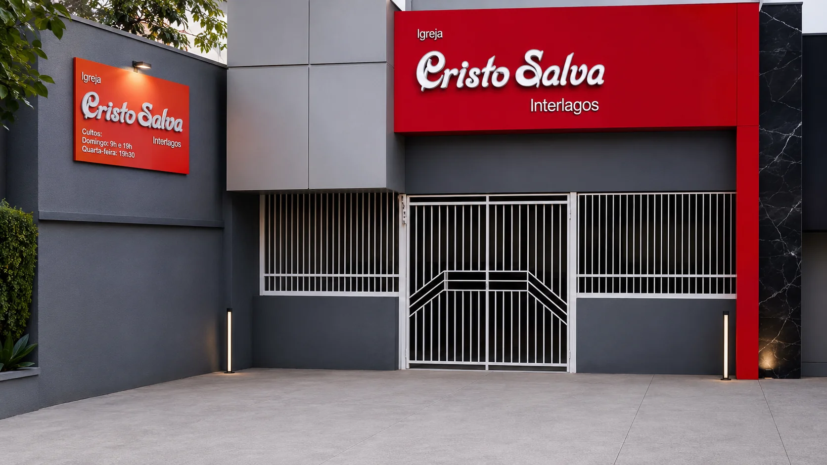 Fachada da Igreja Cristo Salva Interlagos